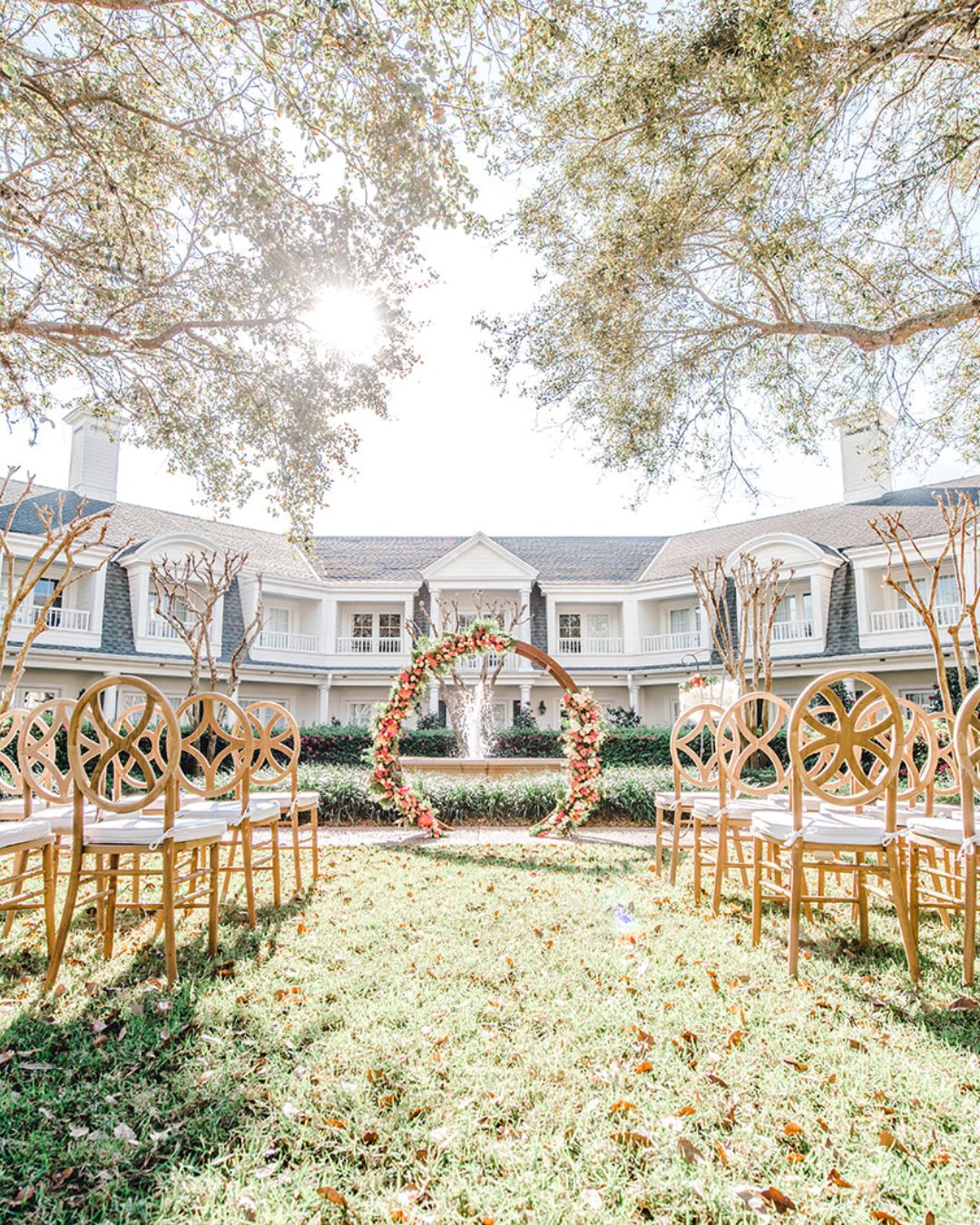 disney world resort courtyard venue